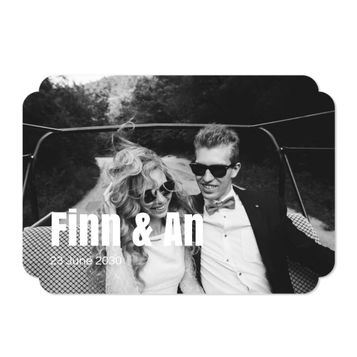 Single Card Double Rounded Horizontal 14,3 x 10 cm