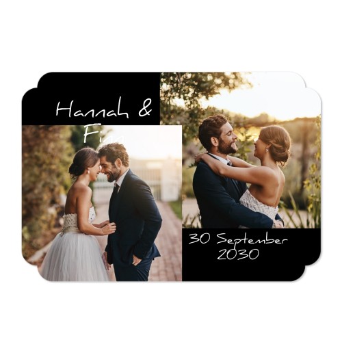 Single Card Double Rounded Horizontal 14,3 x 10 cm