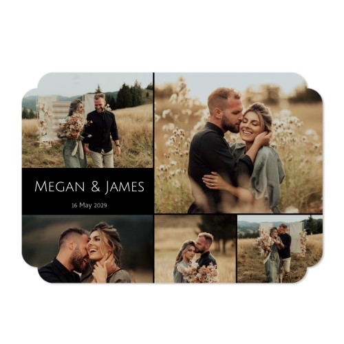 Single Card Double Rounded Horizontal 14,3 x 10 cm