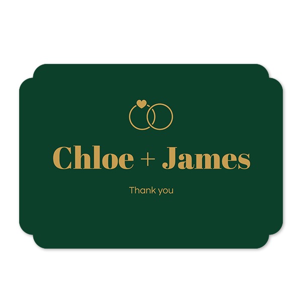 Single Card Double Rounded Horizontal 14,3 x 10 cm Single Card Double Rounded Horizontal 14,3 x 10 cm