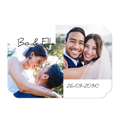 Single Card Double Rounded Horizontal 14,3 x 10 cm
