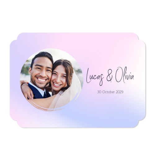 Enkle Fotokort dobbel avrunding liggende 14,3 x 10 cm Enkle Fotokort dobbel avrunding liggende 14,3 x 10 cm