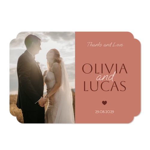 Single Card Double Rounded Horizontal 14,3 x 10 cm Single Card Double Rounded Horizontal 14,3 x 10 cm