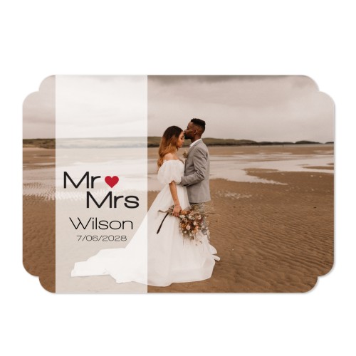 Single Card Double Rounded Horizontal 14,3 x 10 cm