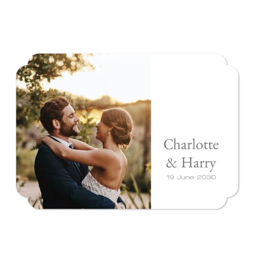Single Card Double Rounded Horizontal 14,3 x 10 cm