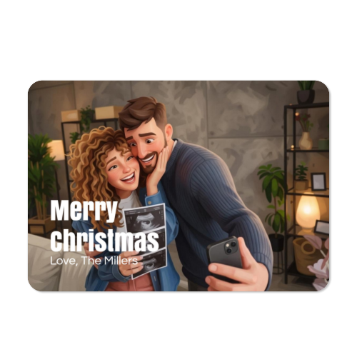 Single card landscape rounded corners 14,3 x 10 cm Single card landscape rounded corners 14,3 x 10 cm