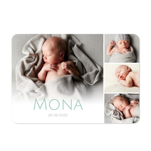 Fotokaart liggend met ronde hoeken 14,3 x 10 cm