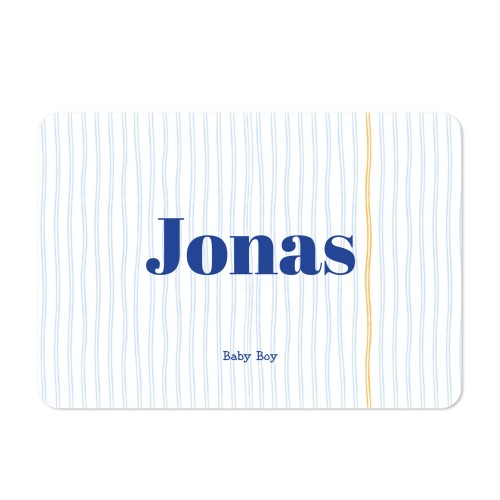 Single card landscape rounded corners 14,3 x 10 cm