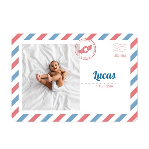 Enkle Fotokort liggende runde hjørner 14,3 x 10 cm