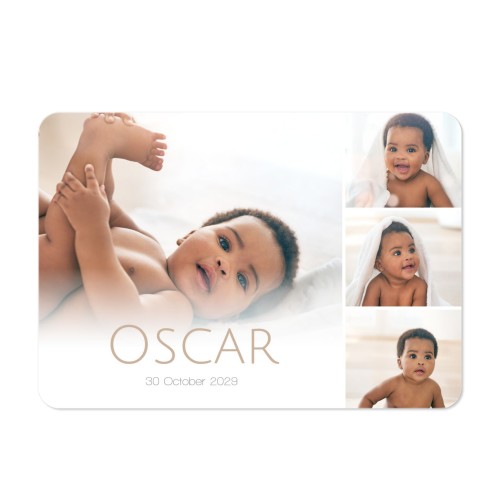 Fotokaart liggend met ronde hoeken 14,3 x 10 cm