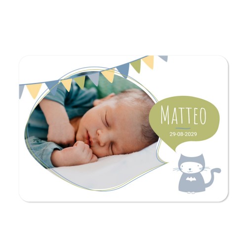 Enkle Fotokort liggende runde hjørner 14,3 x 10 cm