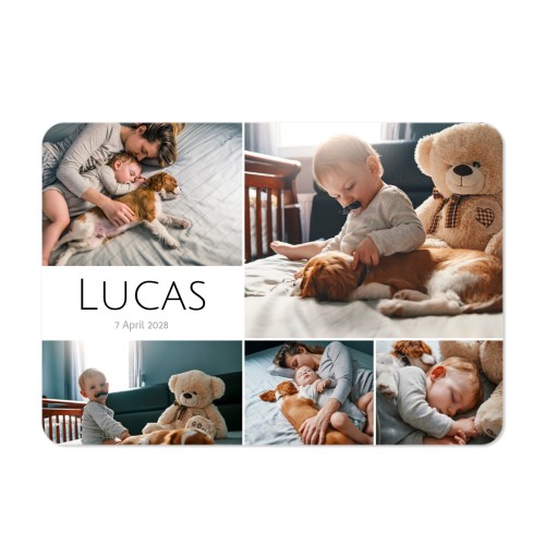 Single card landscape rounded corners 14,3 x 10 cm Single card landscape rounded corners 14,3 x 10 cm