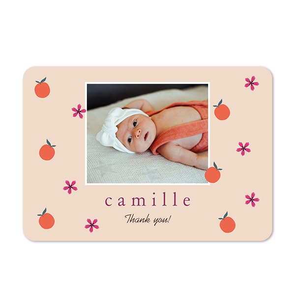 Fotokaart liggend met ronde hoeken 14,3 x 10 cm