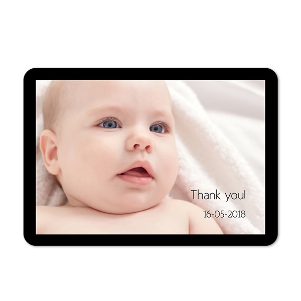 Single card landscape rounded corners 14,3 x 10 cm Single card landscape rounded corners 14,3 x 10 cm