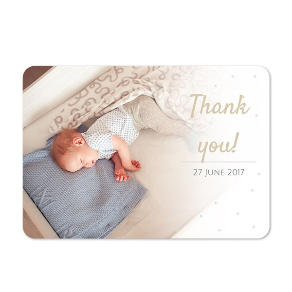 Fotokaart liggend met ronde hoeken 14,3 x 10 cm