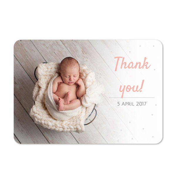 Fotokaart liggend met ronde hoeken 14,3 x 10 cm