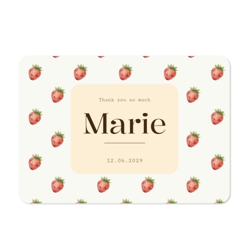 Fotokaart liggend met ronde hoeken 14,3 x 10 cm