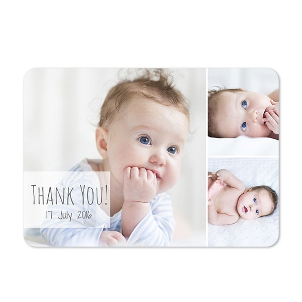 Fotokaart liggend met ronde hoeken 14,3 x 10 cm