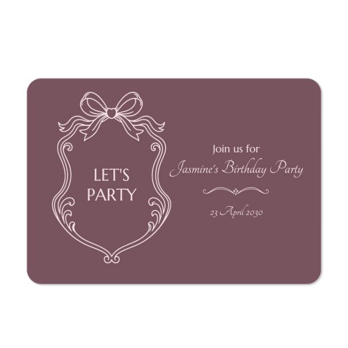 Ornamental Vintage Frame - Text Only