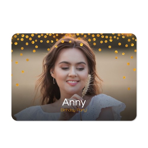 Single card landscape rounded corners 14,3 x 10 cm Single card landscape rounded corners 14,3 x 10 cm