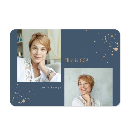 Enkla fotokort liggande rundade hörn 14,3 x 10 cm