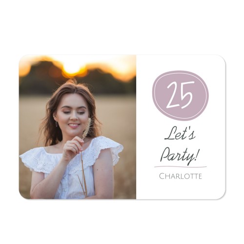 Single card landscape rounded corners 14,3 x 10 cm Single card landscape rounded corners 14,3 x 10 cm