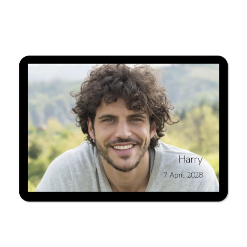 Single card landscape rounded corners 14,3 x 10 cm Single card landscape rounded corners 14,3 x 10 cm