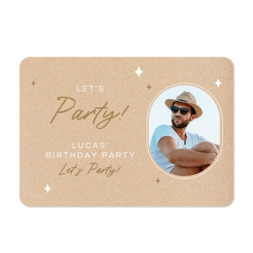 Fotokaart liggend met ronde hoeken 14,3 x 10 cm