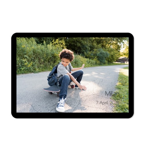 Single card landscape rounded corners 14,3 x 10 cm Single card landscape rounded corners 14,3 x 10 cm