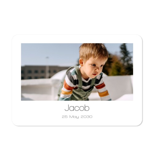 Single card landscape rounded corners 14,3 x 10 cm Single card landscape rounded corners 14,3 x 10 cm