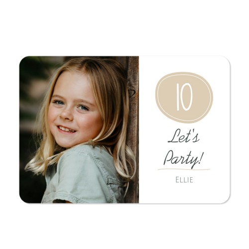 Grusskarte Querformat mit abgerundeten Ecken 14,3 x 10 cm