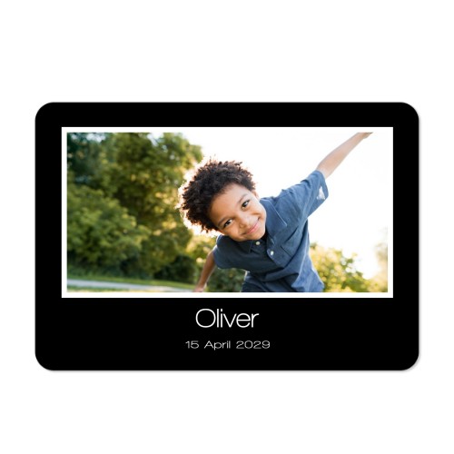 Single card landscape rounded corners 14,3 x 10 cm Single card landscape rounded corners 14,3 x 10 cm