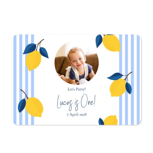 Fotokaart liggend met ronde hoeken 14,3 x 10 cm