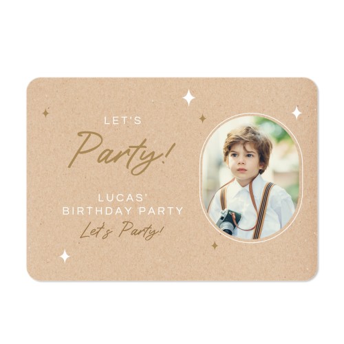 Fotokaart liggend met ronde hoeken 14,3 x 10 cm