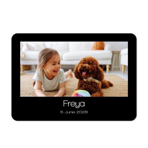 Single card landscape rounded corners 14,3 x 10 cm Single card landscape rounded corners 14,3 x 10 cm