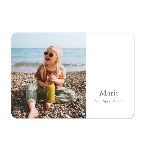 Single card landscape rounded corners 14,3 x 10 cm Single card landscape rounded corners 14,3 x 10 cm