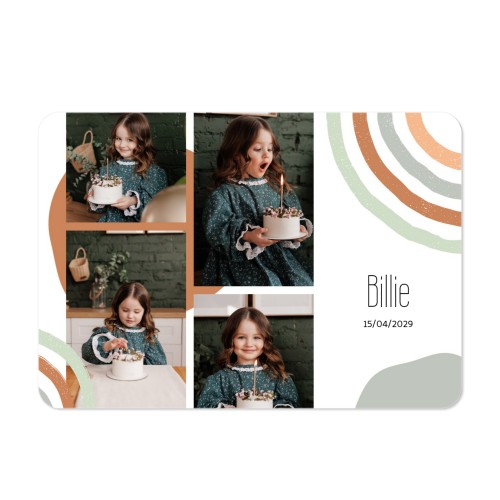 Fotokaart liggend met ronde hoeken 14,3 x 10 cm Fotokaart liggend met ronde hoeken 14,3 x 10 cm