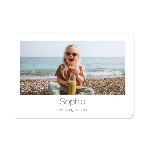 Fotokaart liggend met ronde hoeken 14,3 x 10 cm Fotokaart liggend met ronde hoeken 14,3 x 10 cm