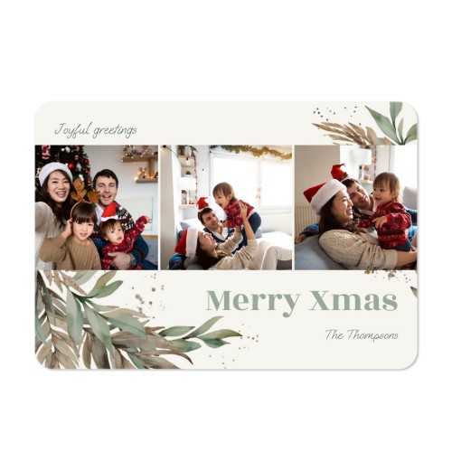 Enkla fotokort liggande rundade hörn 14,3 x 10 cm