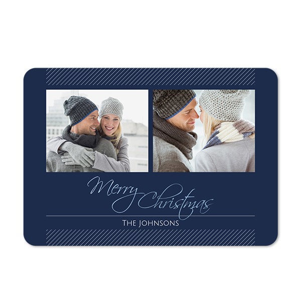 Enkla fotokort liggande rundade hörn 14,3 x 10 cm