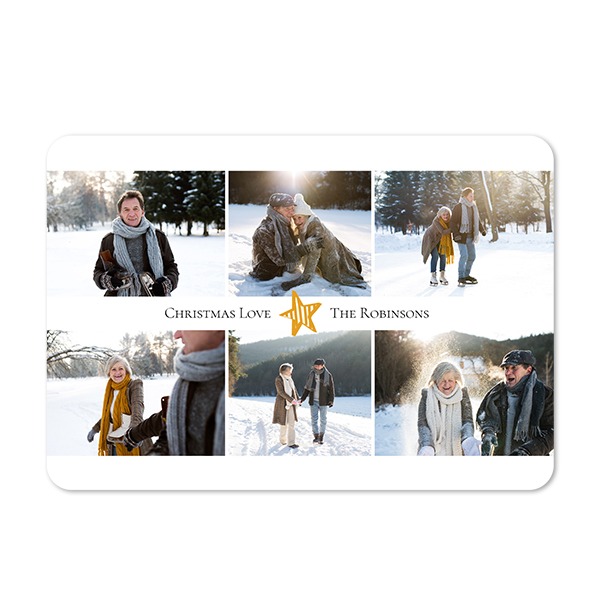 Single card landscape rounded corners 14,3 x 10 cm Single card landscape rounded corners 14,3 x 10 cm