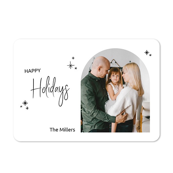 Single card landscape rounded corners 14,3 x 10 cm Single card landscape rounded corners 14,3 x 10 cm