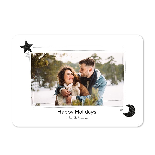 Fotokaart liggend met ronde hoeken 14,3 x 10 cm Fotokaart liggend met ronde hoeken 14,3 x 10 cm