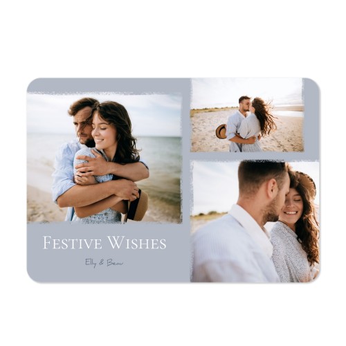 Single card landscape rounded corners 14,3 x 10 cm
