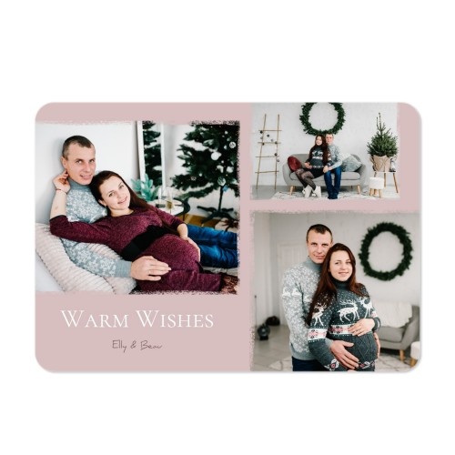 Single card landscape rounded corners 14,3 x 10 cm