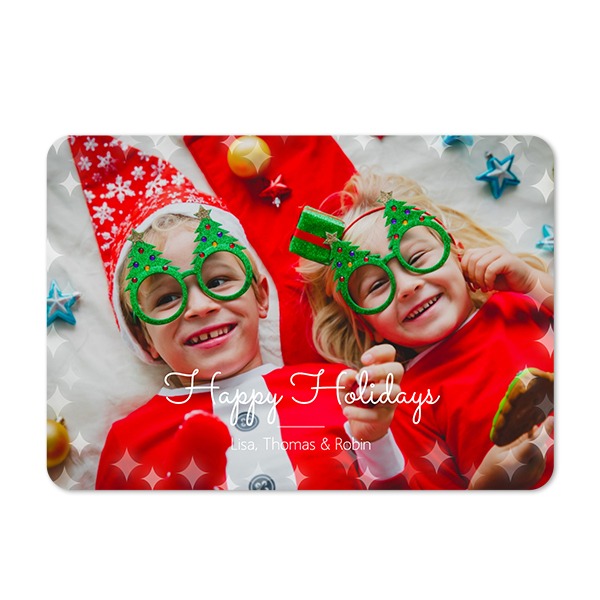 Faire-part 1 volet Paysage coins arrondis 14,3 x 10 cm Faire-part 1 volet Paysage coins arrondis 14,3 x 10 cm