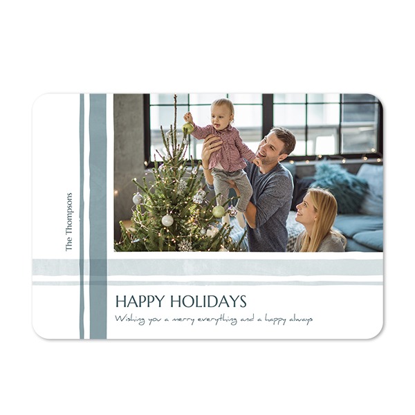 Enkla fotokort liggande rundade hörn 14,3 x 10 cm