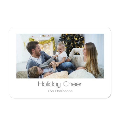 Single card landscape rounded corners 14,3 x 10 cm