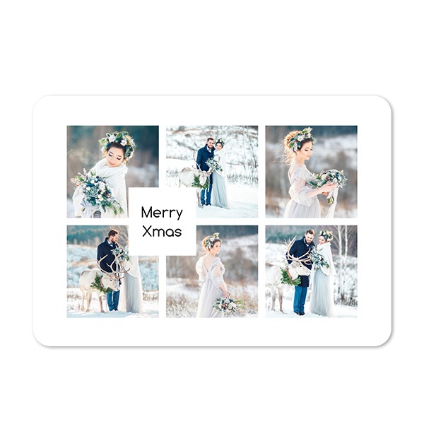 Fotokaart liggend met ronde hoeken 14,3 x 10 cm