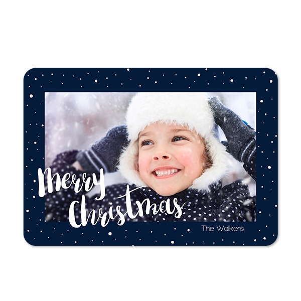 Single card landscape rounded corners 14,3 x 10 cm